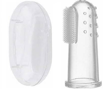 Jariso Baby Silicone Finger brush , Baby Finger Tooth Brush Extra Soft Toothbrush Extra Soft Toothbrush