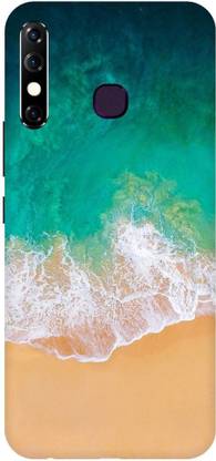 BYXIS Back Cover for Infinix Hot 8 ocean, sea, green sea, iphone, wallpaper, water