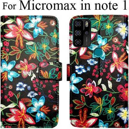MAXSHAD Flip Cover for Micromax In Note 1