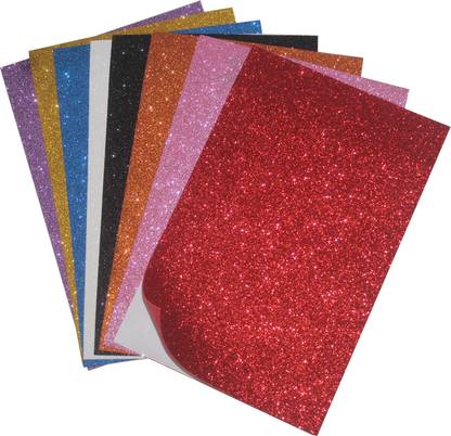 iyakii Sticky Glitter paper