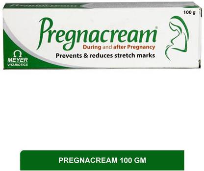 pregnacream during & after pregnancy prevents and reduce stretch marks 100g