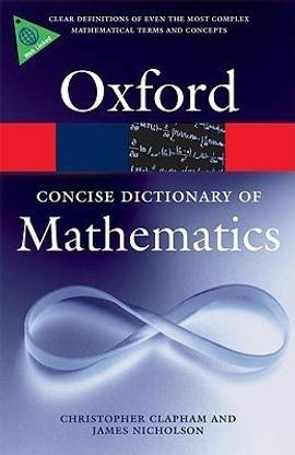 Concise Oxford Dictionary Of Mathematics