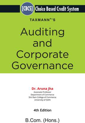 Taxmann's Auditing and Corporate Governance | Choice Based Credit System (CBCS) | B.Com (Hons.) | 4th Edition | January 2021