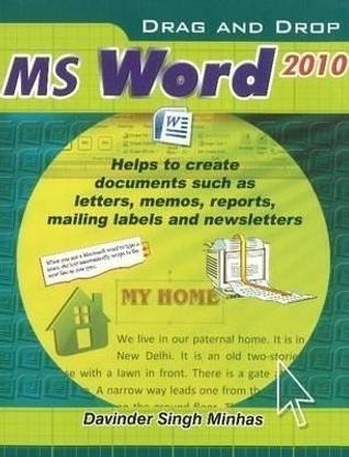 Drag & Drop MS Word 2010