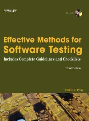 Effective Methods for Software Testing