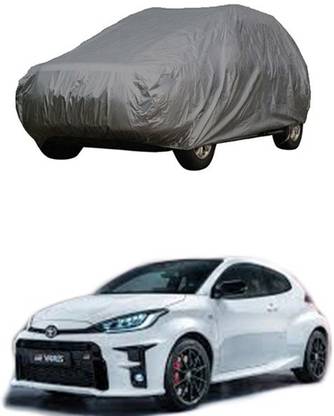 Kuchipudi Car Cover For Toyota Universal For Car (Without Mirror Pockets)