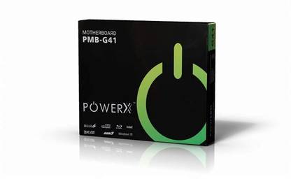 powerx G41 Motherboard LGA 775Socket ATX Intel G41 Chipset DDR3 Motherboard for Desktop