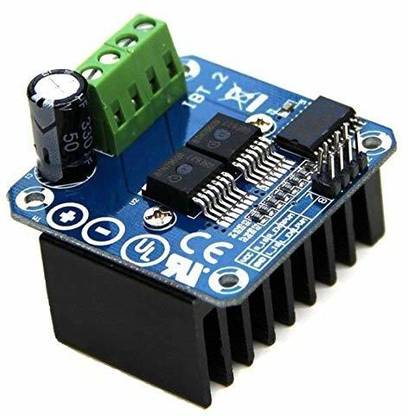 Ihc Double BTS7960 43A H-Bridge High-Power Stepper Motor Driver Module by Indian Hobby Center Motor Control Electronic Hobby Kit