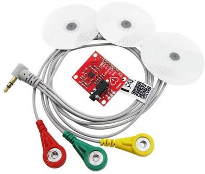 KitsGuru ECG sensor module AD8232 Heart Rate Monitor Interconnect Electronic Hobby Kit