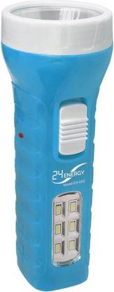 24 ENERGY Rechargeable Mini torch with Light 4 hrs Torch Emergency Light