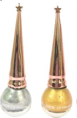 Bigwig GLITTER EYELINER SILVER,GOLDEN 3ML 3 ml