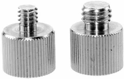 SHOPEE Branded 1/4" to 3/8" & 3/8"-16 to 1/4"-20 Male Tripod Thread Reducer Screw Adapter for Tripod and Camera and Qr Plate Flash Shoe Adapter