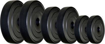 Growth Up 20 kg 20kg Dumbbell Plates, Weight Plate Set, Gym Plates Home Gym Combo