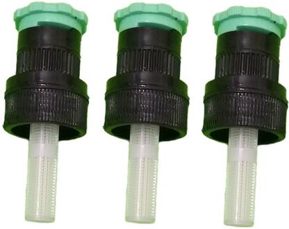 K-Rain Adjustable nozzle- Solar panel cleaning sprinkler-3 PCS-KVF8- 8 feet radius flow 8 L Hose-end Sprayer