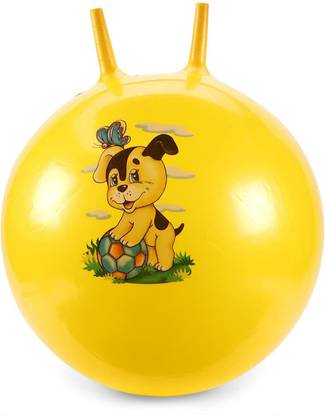 MBFT 55 CM HOP BALL, HOPPING BALL, SIT & BOUNCING BALL, KANGAROO BALL FOR 5-10 YR KIDS Gym Ball