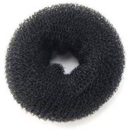 S K Bright Black Hair Donuts/Bun Maker for Women (Pack of 1) Bun