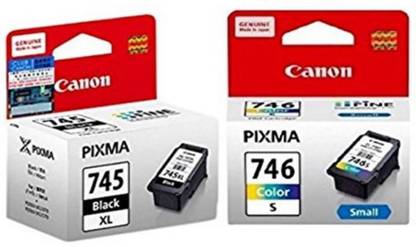 Canon 745 XL & 746 Small [Set of 2] Tri-Color Ink Cartridge