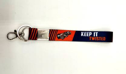 CLICK N HOME Keep It Twisted Keychain for Bike Lover Pack 1 Key Chain