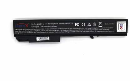 Laptrix Laptop Battery Compatible for HP EliteBook 8730W 8530P 8540P 8540W 8730P 8730W 458274-421 484788-001 493976-001 501114-001 HSTNN-LB60 HSTNN-OB60 HSTNN-XB60 KU533AA 6 Cell Laptop Battery