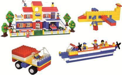 SR Toys Jumbo Architect Building Blocks for Kids (900+pcs) (Multicolor)