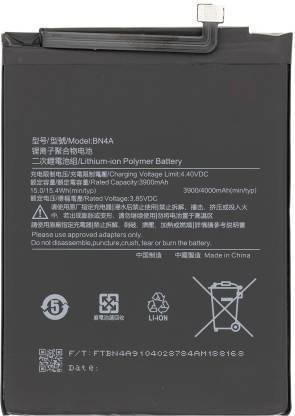 SR LONGLIFE Mobile Battery For  MI Mi Redmi Note 7S, Redmi Note 7 Pro, Redmi Note 7 (Model : BN4A | Power Capacity : 4000mAh)