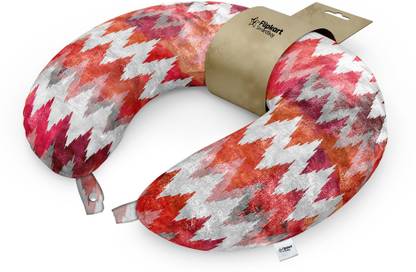 Flipkart SmartBuy Microfibre Abstract Travel Pillow Pack of 1