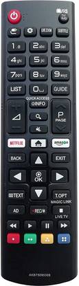 LipiWorld AKB75095308 LED LCD Smart TV Univesal Remote Control Compatible for  LG Remote Controller