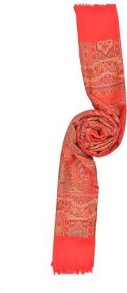 Kashmiri queen Polyester Wool Blend Woven Women Shawl