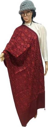 KASHMIR HANDLOOM Pashmina Embroidered Women Shawl