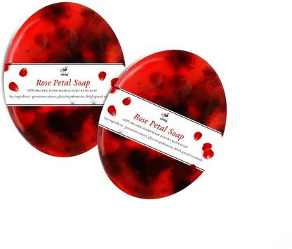 iShilp Rose Petal and Geranium Extract hand made soap