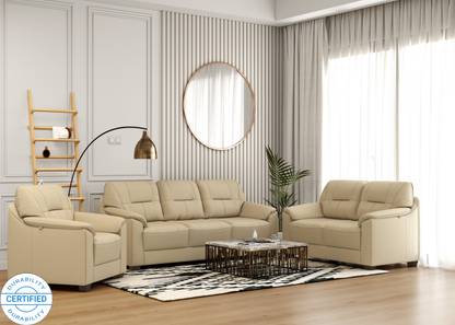 Muebles Casa Croma Leatherette 3 2 1 Beige Sofa Set In India At Flipkart Com Muebles Casa Croma Leatherette, Beige Sofa Living Room Set