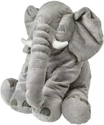 IKEA Soft Toy, Elephant/Grey  - 45 cm
