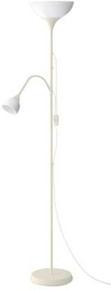 IKEA Floor uplighter/reading lamp, white Study Lamp