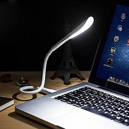 amblic Flexible USB LED White Super Bright Lamp Light for Laptop, Riding, Night Premium Flexible USB Lamp Light Portable Adjustable for PC, MAC Computer Led Light