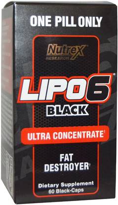 Nutrex LIPO-6 Black ultra concentrate 60 capsules