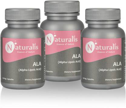 Naturalis Essence of Nature Alpha Lipoic Acid (ALA) Pure Antioxidant 100 mg