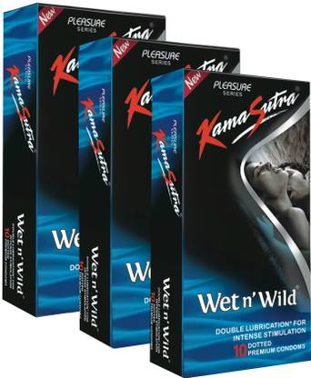 Kamasutra Platinum Wet n' Wild Monthly Combo Condom