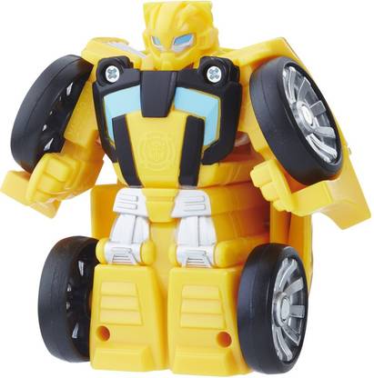 TRANSFORMERS Playskool Heroes Transformer Rescue Bots Flip Racers Bumblebee