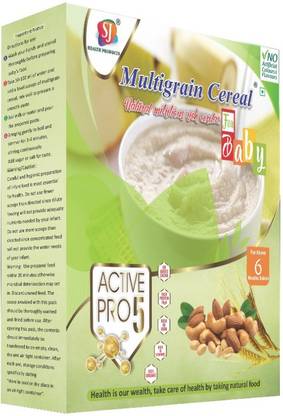 SJ Health Products Multigrain Cereal for babies Cereal