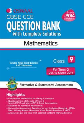 CBSE CCE Question Bank with Complete Solutions