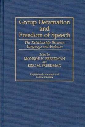 Group Defamation and Freedom of Speech