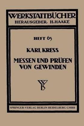 Messen und Pruefen von Gewinden
