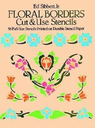 Floral Borders Cut & Use Stencils