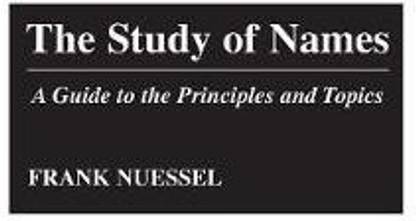 The Study of Names