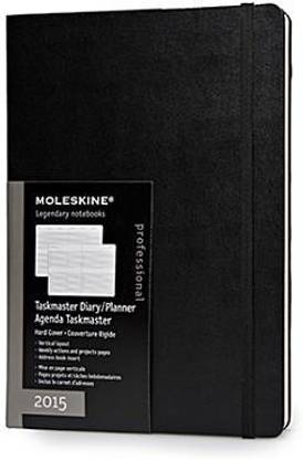 2015 Moleskine Professional Taskmaster Weekly Extra Large