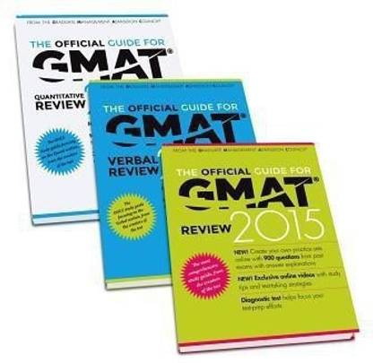 The Official Guide for GMAT Review 2015 Bundle (Official Guide + Verbal Guide + Quantitative Guide)