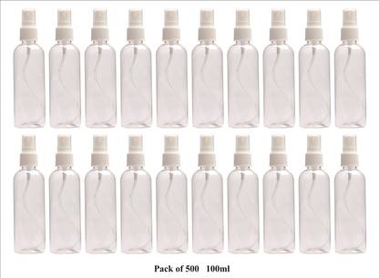 CEC Plastic Refillable Fine Mist Perfume Atomizer Spray Bottle for Sanitizer 100 ml Spray Bottle