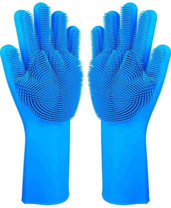 NIKS Washing Gloves Wet and Dry Glove