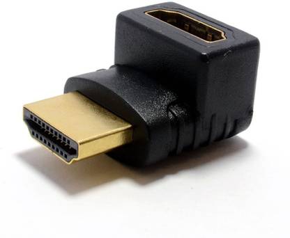 Darahs HDMI Adapter 0.1 m HDMI Adapter Right Angle 270 Degree Gold Plated HDMI Male to Female Connector Supports 3D 4K 1080P HDMI Extender for TV Stick Roku Stick Chromecast Xbox PS4 PS3 Nintendo Switch