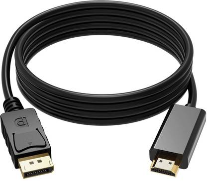 Tablor HDMI Cable 1.8 m DisplayPort (DP) to HDMI Cable 1.8 Metre